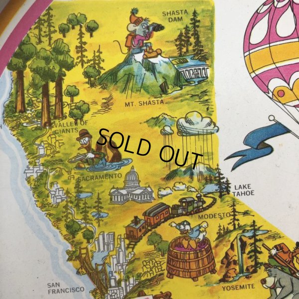 画像4: Vintage California Disneyland Tin Tray (S815)