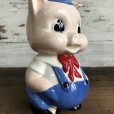 画像7: Vintage Ceramic Piggy Bank Blue (S823)