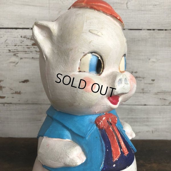 画像9: Vintage Piggy Bank Red Ribbon (S822)