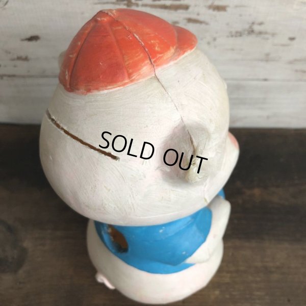 画像6: Vintage Piggy Bank Red Ribbon (S822)