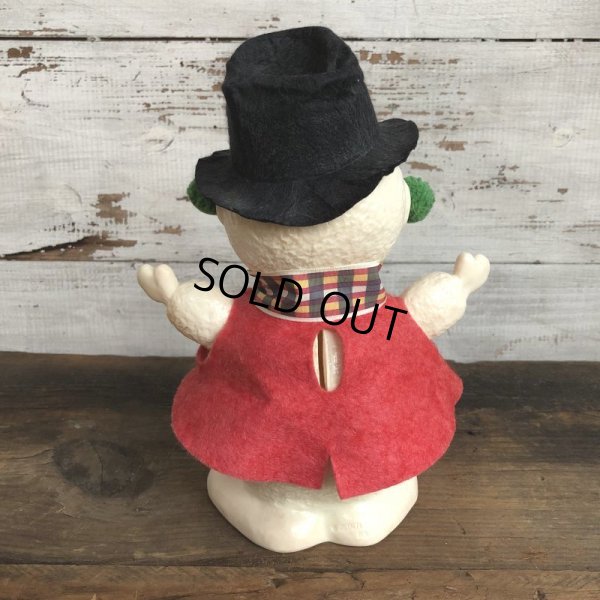 画像3: 70s Vintage FROSTY the SNOWMAN Piggy Bank (S828)