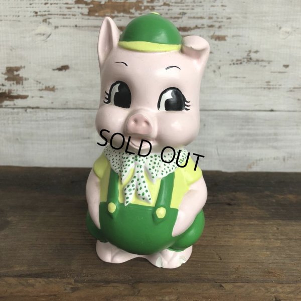 画像1: Vintage Ceramic Piggy Bank Gleen (S824)