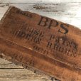 画像7: Vtg Antique BPS PAINTS Dovetail Wooden Crate Box (S822)