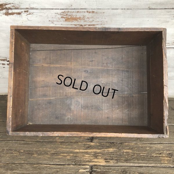 画像10: Vtg Antique BPS PAINTS Dovetail Wooden Crate Box (S822)