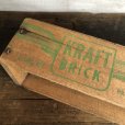 画像8: Vintage Wooden Box KRAFT BRIK (S827)