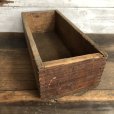 画像9: Vintage Wooden Box (S825)