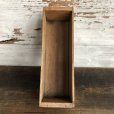 画像6: Vintage Wooden Box KRAFT BRIK (S827)