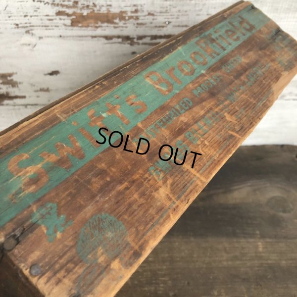 画像9: Vintage Wooden Box Swift's Brookfield (S824)