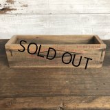 Vintage Wooden Box WISCONSIN (S826)