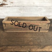Vintage Wooden Box WISCONSIN (S826)