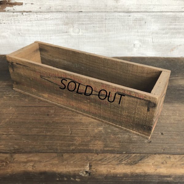 画像3: Vintage Wooden Box WISCONSIN (S826)