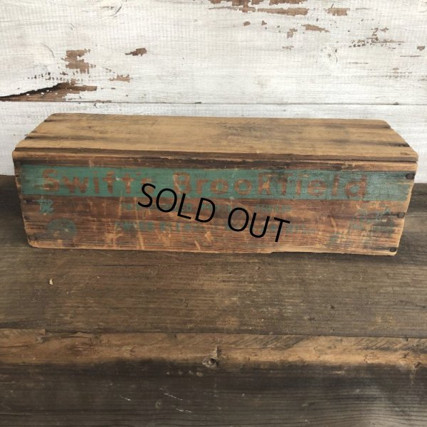 画像4: Vintage Wooden Box Swift's Brookfield (S824)