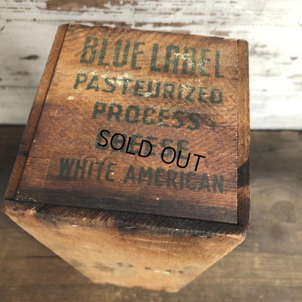 画像7: Vintage Wooden Box BLUE LABEL (S823)