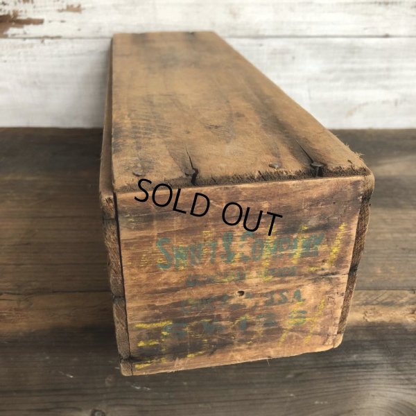 画像5: Vintage Wooden Box Swift's Brookfield (S824)