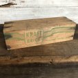 画像3: Vintage Wooden Box KRAFT BRIK (S827)