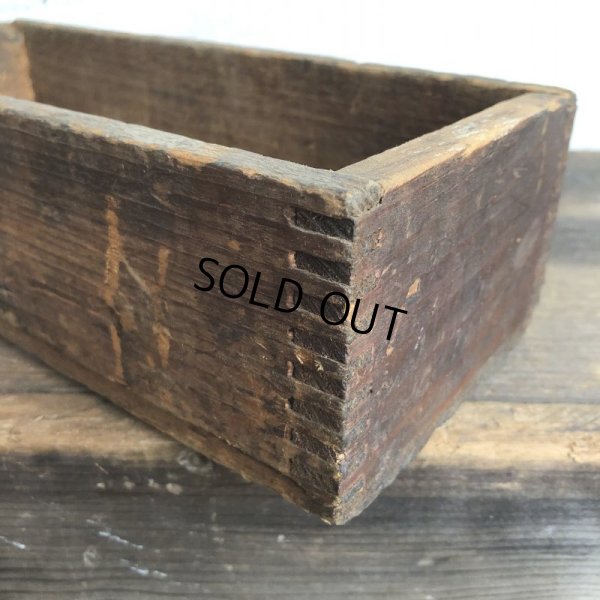 画像8: Vintage Wooden Box (S825)