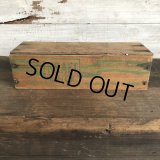 Vintage Wooden Box KRAFT BRIK (S827)