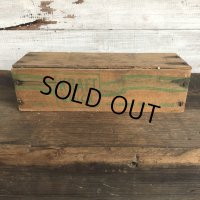 Vintage Wooden Box KRAFT BRIK (S827)