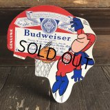 70s Vintage Budweiser Bud Man Mighty Malt Sticker Decal (S841）