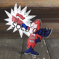 70s Vintage Budweiser Bud Man Sticker Decal (S862）