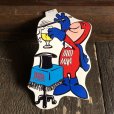 画像1: 70s Vintage Budweiser Bud Man Mighty Malt Sticker Decal (S860） (1)