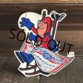 70s Vintage Budweiser Bud Man Mighty Malt Sticker Decal (S843）