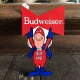 画像1: 70s Vintage Budweiser Bud Man Mighty Malt Sticker Decal (S830） (1)