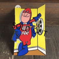 70s Vintage Budweiser Bud Man Mighty Malt Sticker Decal (S858）