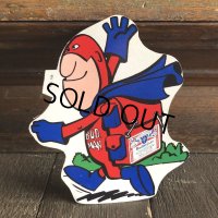 70s Vintage Budweiser Bud Man Mighty Malt Sticker Decal (S857）