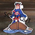 70s Vintage Budweiser Bud Man Mighty Malt Sticker Decal (S852）