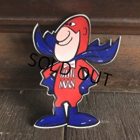 70s Vintage Budweiser Bud Man Mighty Malt Sticker Decal (S833）