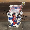 70s Vintage Budweiser Bud Man Mighty Malt Sticker Decal (S853）