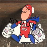 70s Vintage Budweiser Bud Man Mighty Malt Sticker Decal (S842）