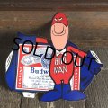 70s Vintage Budweiser Bud Man Sticker Decal (S861）