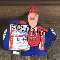 70s Vintage Budweiser Bud Man Sticker Decal (S861）