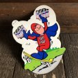 画像1: 70s Vintage Budweiser Bud Man Mighty Malt Sticker Decal (S854） (1)