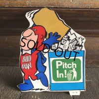 70s Vintage Budweiser Bud Man Mighty Malt Sticker Decal (S859）