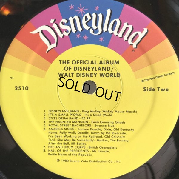 画像4: Vintage LP Disney Disneyland Walt Disney World (S866) 