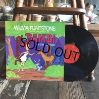 Vintage LP WILMA FLiNTSTONE BAMBI (S890) 