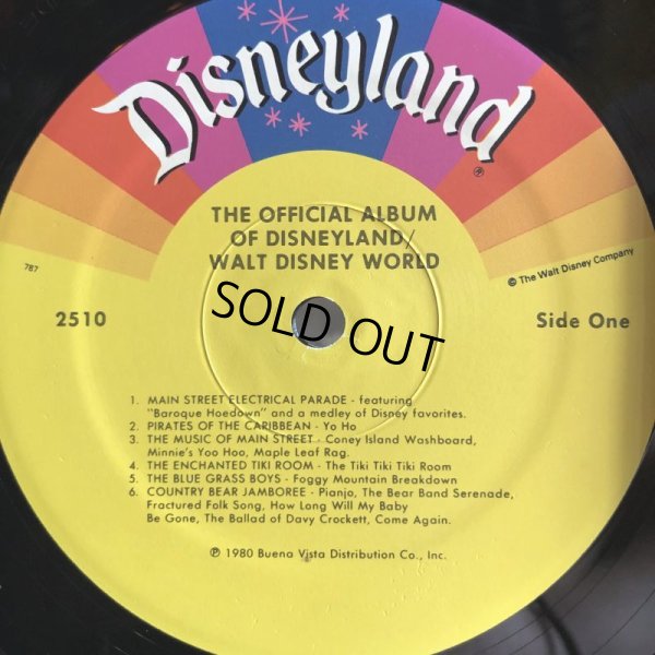 画像3: Vintage LP Disney Disneyland Walt Disney World (S866) 