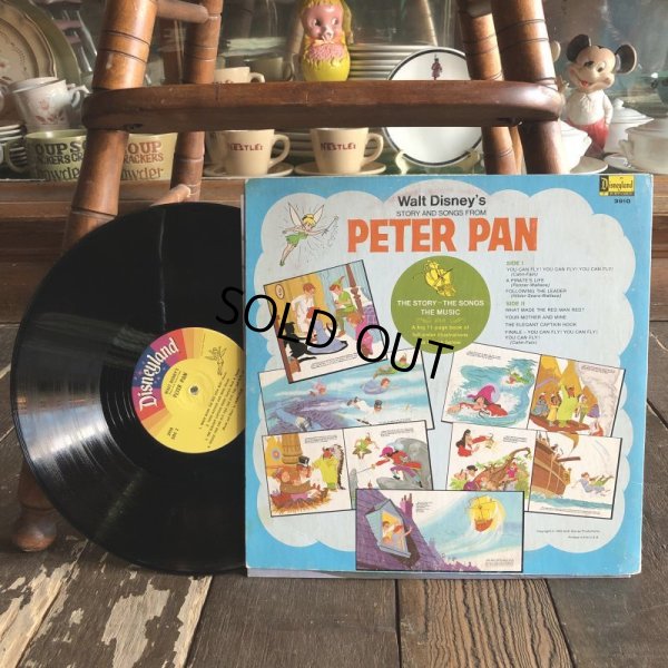画像2: Vintage LP Disney PETTER PAN (S876) 