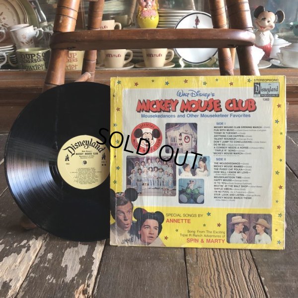 画像2: Vintage LP Disney Mickey Mouse Club (S865) 