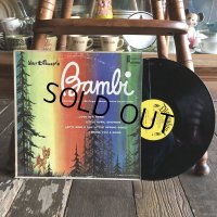 Vintage LP Disney Bambi (S867) 