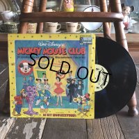 Vintage LP Disney Mickey Mouse Club (S865) 