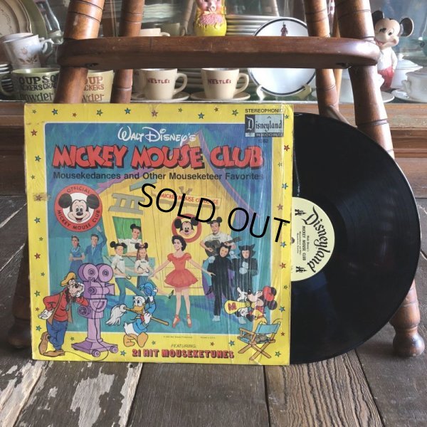 画像1: Vintage LP Disney Mickey Mouse Club (S865) 