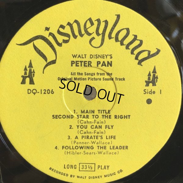 画像4: Vintage LP Disney Peter Pan (S868) 