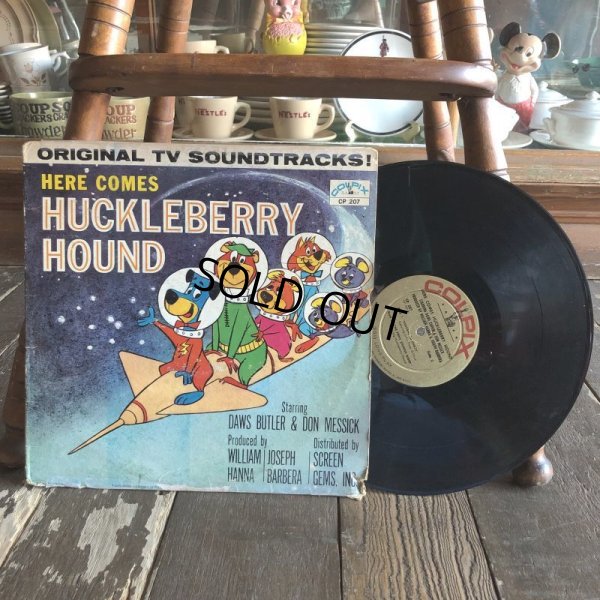 画像1: Vintage LP HERE COMES HUCKLEBERRY HOUND (S893) 