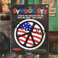 70s Vintage Symbol Stix Sticker With Post Card (S899)