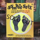 70s Vintage Symbol Stix Sticker With Post Card (S897)