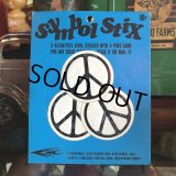 70s Vintage Symbol Stix Sticker With Post Card (S898)